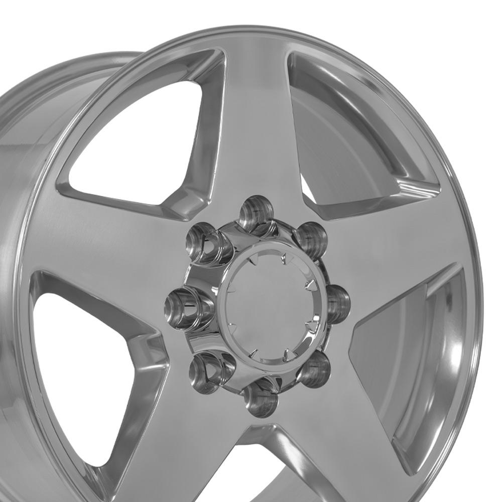 20" Replica CV91A fits 8 Lug Chevrolet 20x8.5 Polished