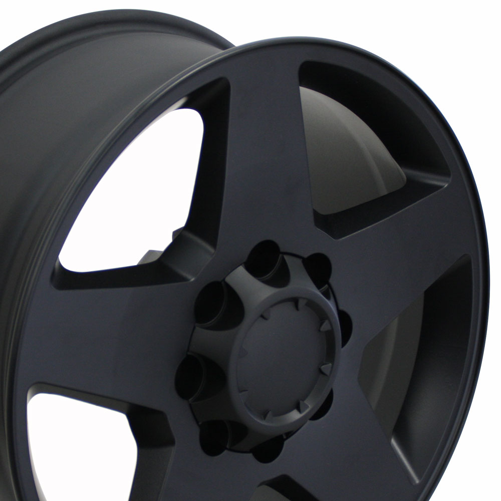 20" Replica CV91B fits 8 Lug Chevrolet 20x8.5 Black