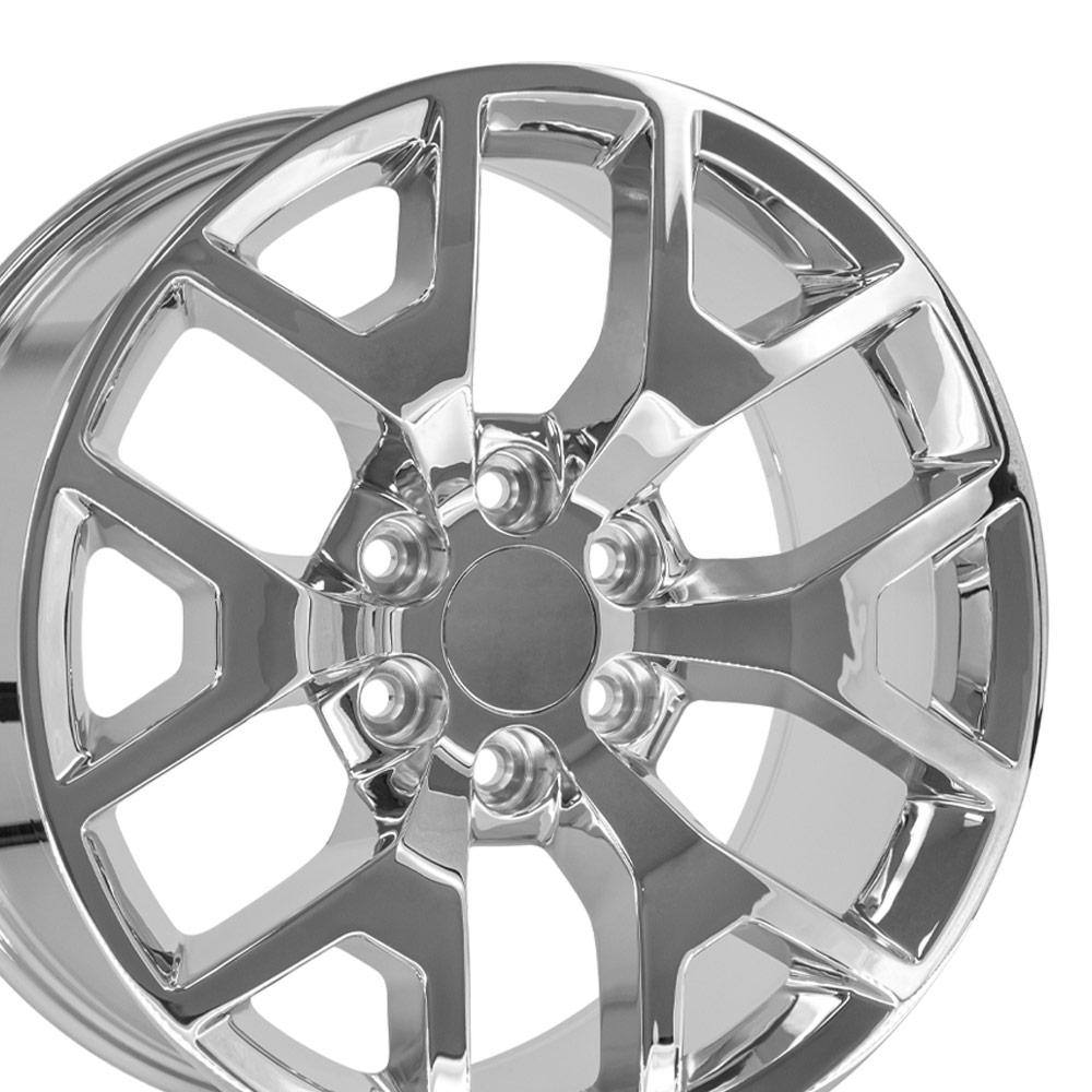 20" Replica CV92 fits GMC Sierra 20x9 Chrome