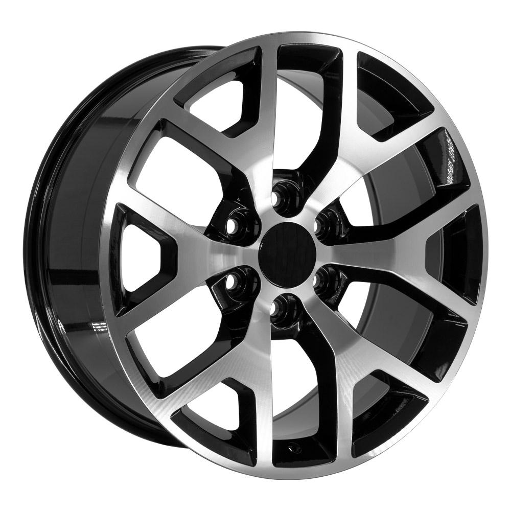 20" Replica CV92 fits GMC Sierra 20x9 Machined