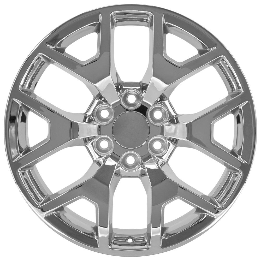 22" Replica CV92 fits GMC Sierra 22x9 Chrome