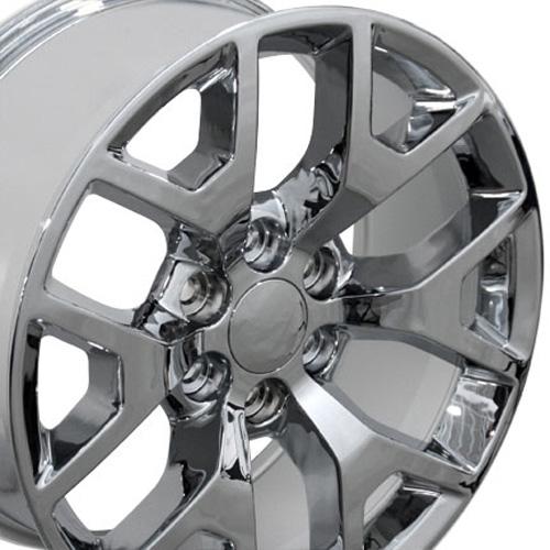 22" Replica CV92 fits GMC Sierra 22x9 Chrome