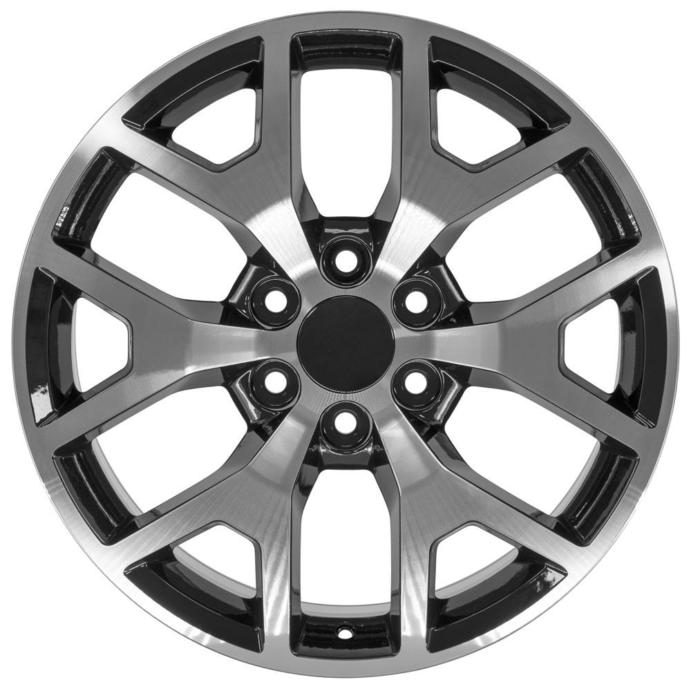 22" Replica CV92 fits GMC Sierra 22x9 Machined