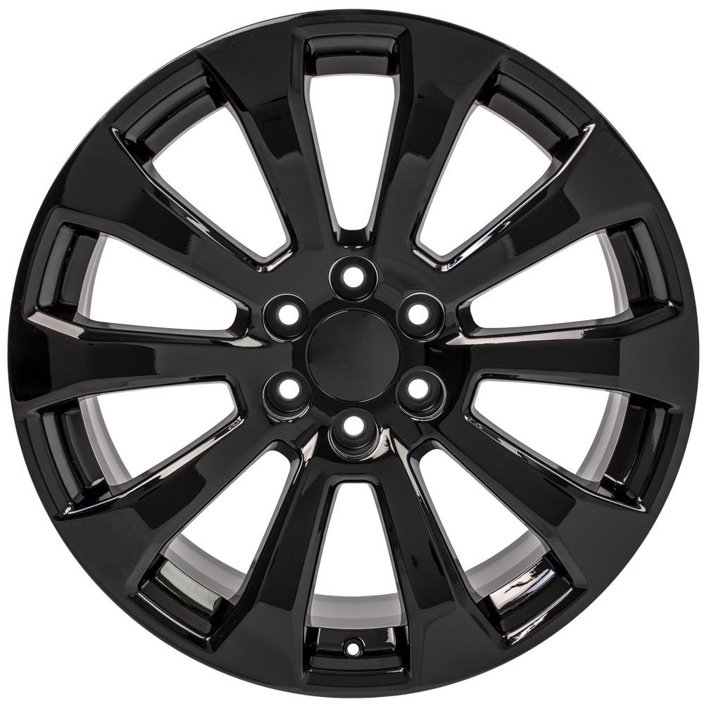 22" Replica CV95 fits Chevrolet Silverado 22x9 Black