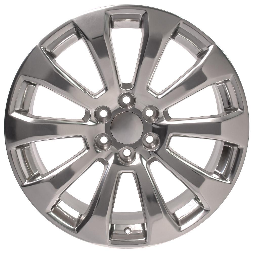 22" Replica CV95 fits Chevrolet Silverado 22x9 Polished