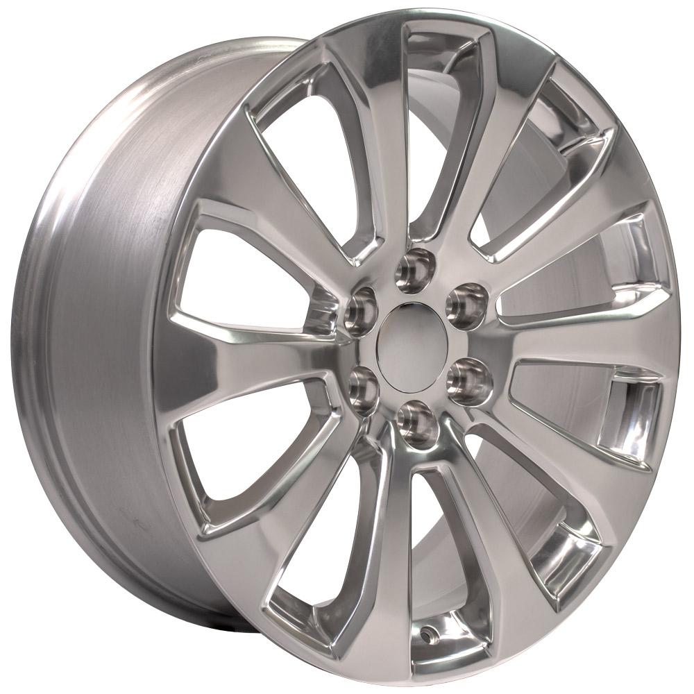 22" Replica CV95 fits Chevrolet Silverado 22x9 Polished