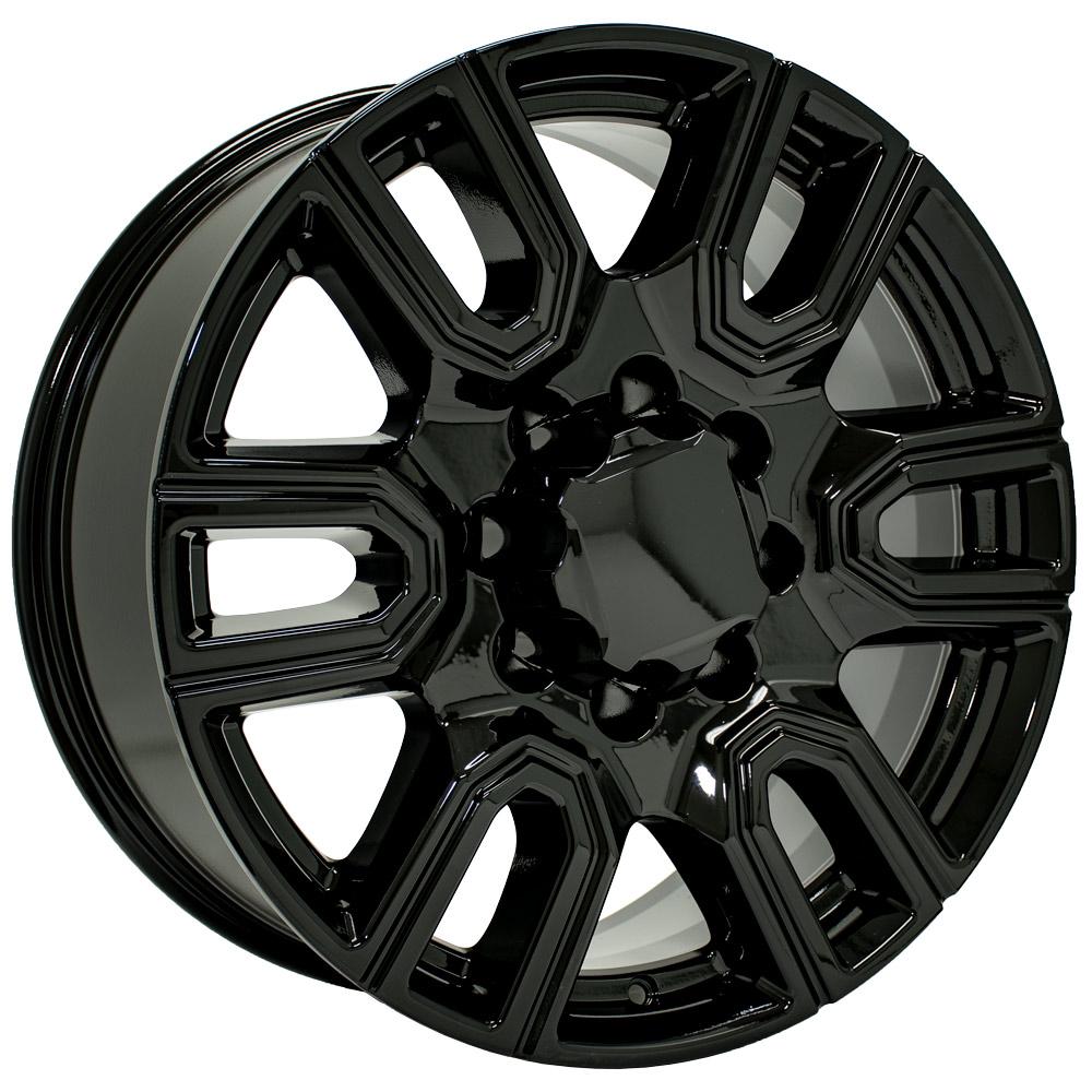 20" Replica CV96A fits GMC Sierra 2500/3500 20x8.5 Gloss Black