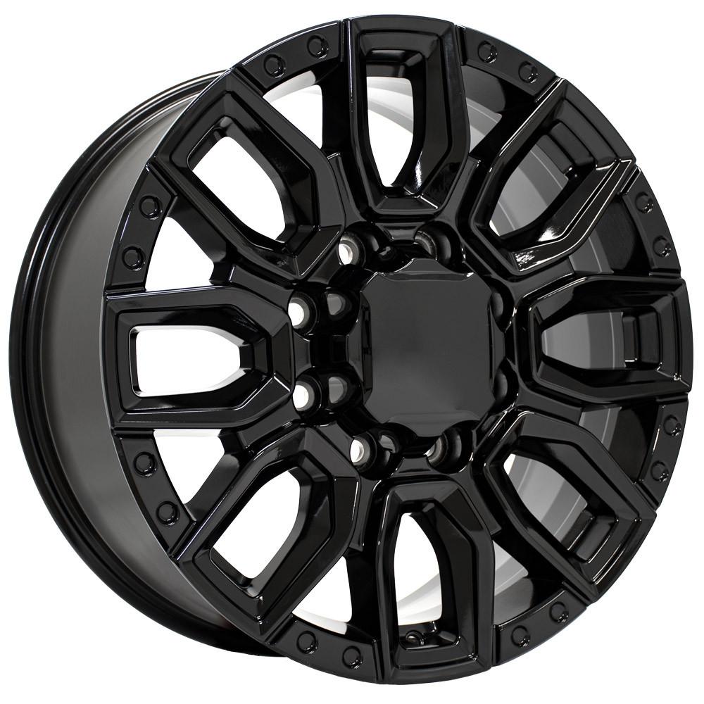 20" Replica CV97B fits GMC Sierra 2500/3500 20x8.5 Gloss Black