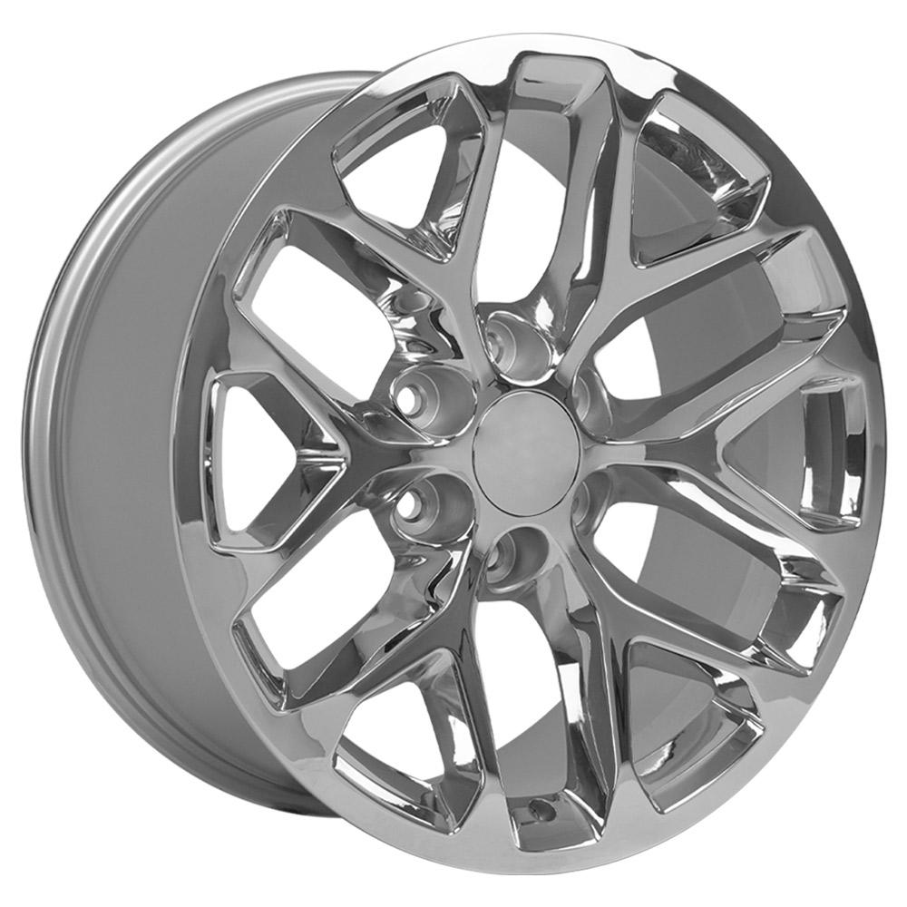 20" Replica CV98B fits Chevy Silverado 20x9 Chrome