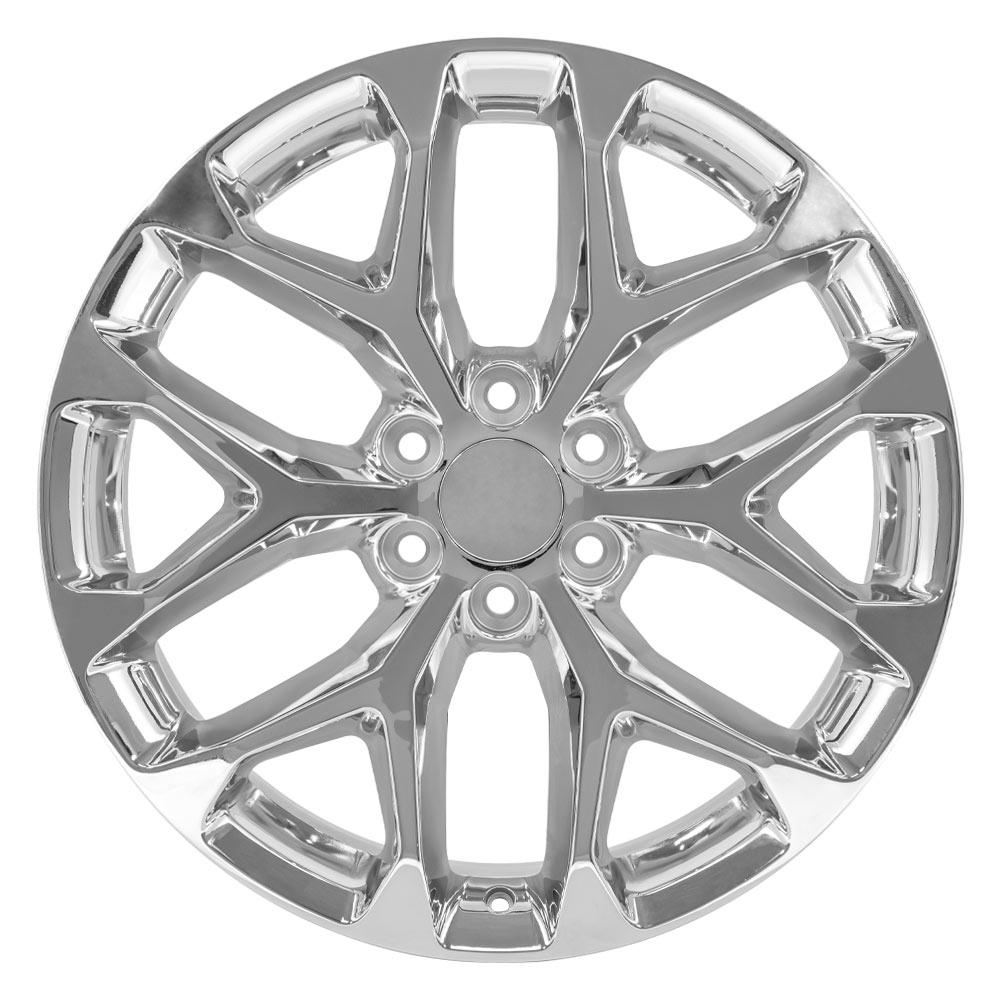 22" Replica CV98C fits Chevrolet Silverado 1500 22x9 Chrome
