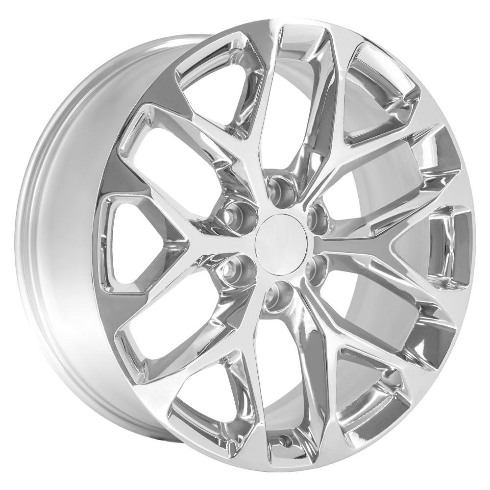 22" Replica CV98C fits Chevrolet Silverado 1500 22x9 Chrome
