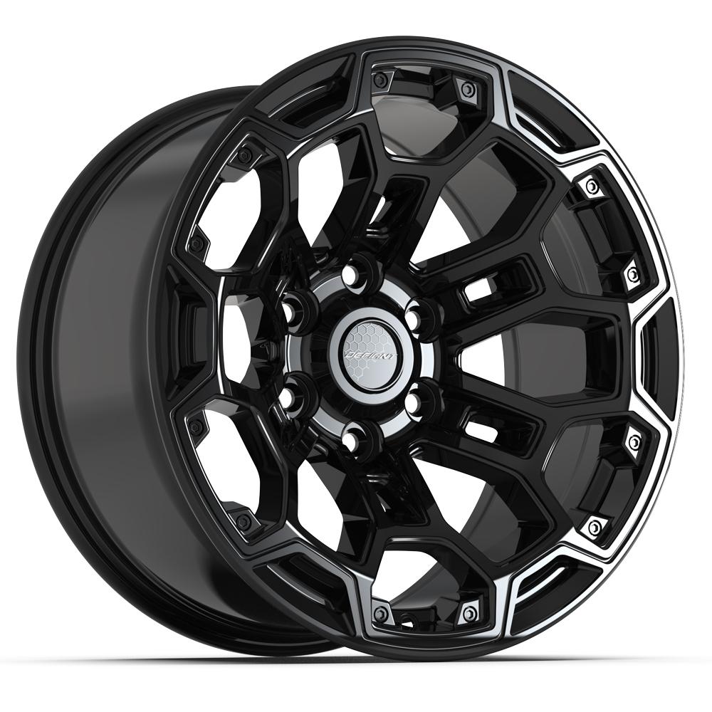 DEFIANT DF03 18x9 6x5.5" -12et in Gloss Black