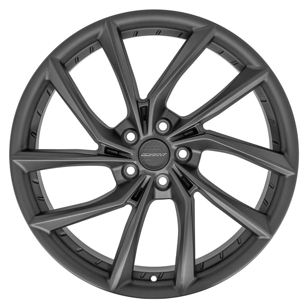 DEFIANT DF06 20x9 5x4.5" +35et in Dark Satin Charcoal