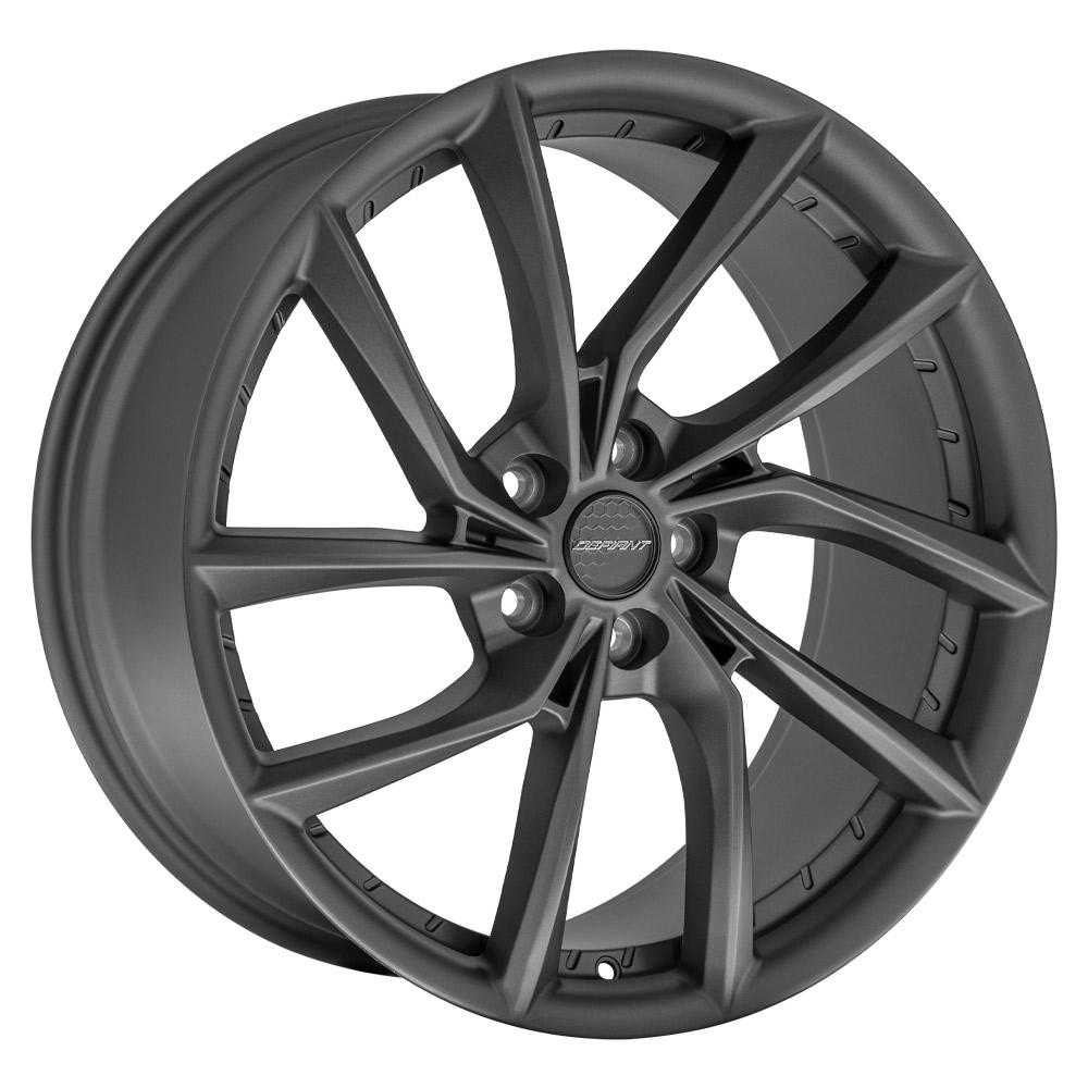 DEFIANT DF06 20x9 5x4.5" +35et in Dark Satin Charcoal