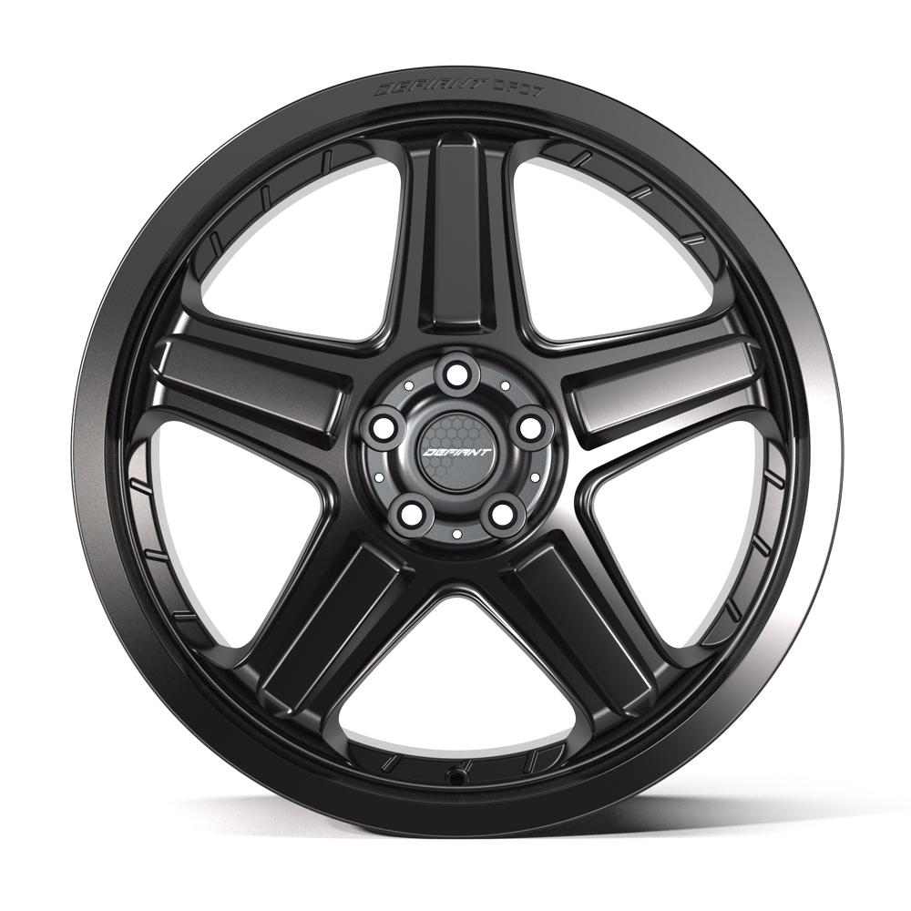 DEFIANT DF07 20x10.5 5x115mm +26et in Satin Black
