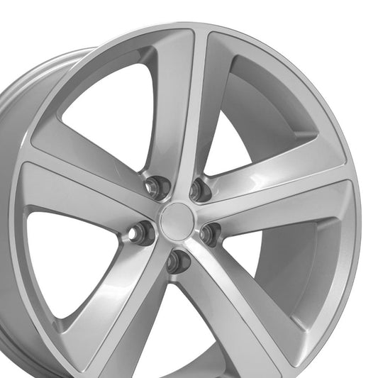 20" Replica DG05 fits Dodge Charger SRT 20x9 Silver