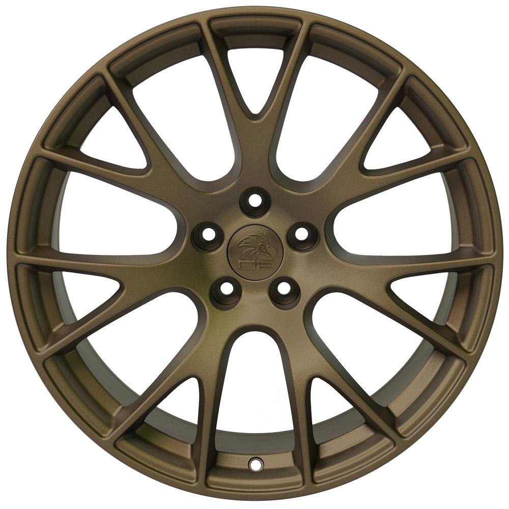 20" Replica DG15 fits Dodge Hellcat 20x9 Bronze