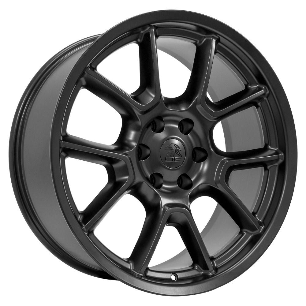 22" Replica DG21 fits Ram 1500 22x9.5 Satin Black