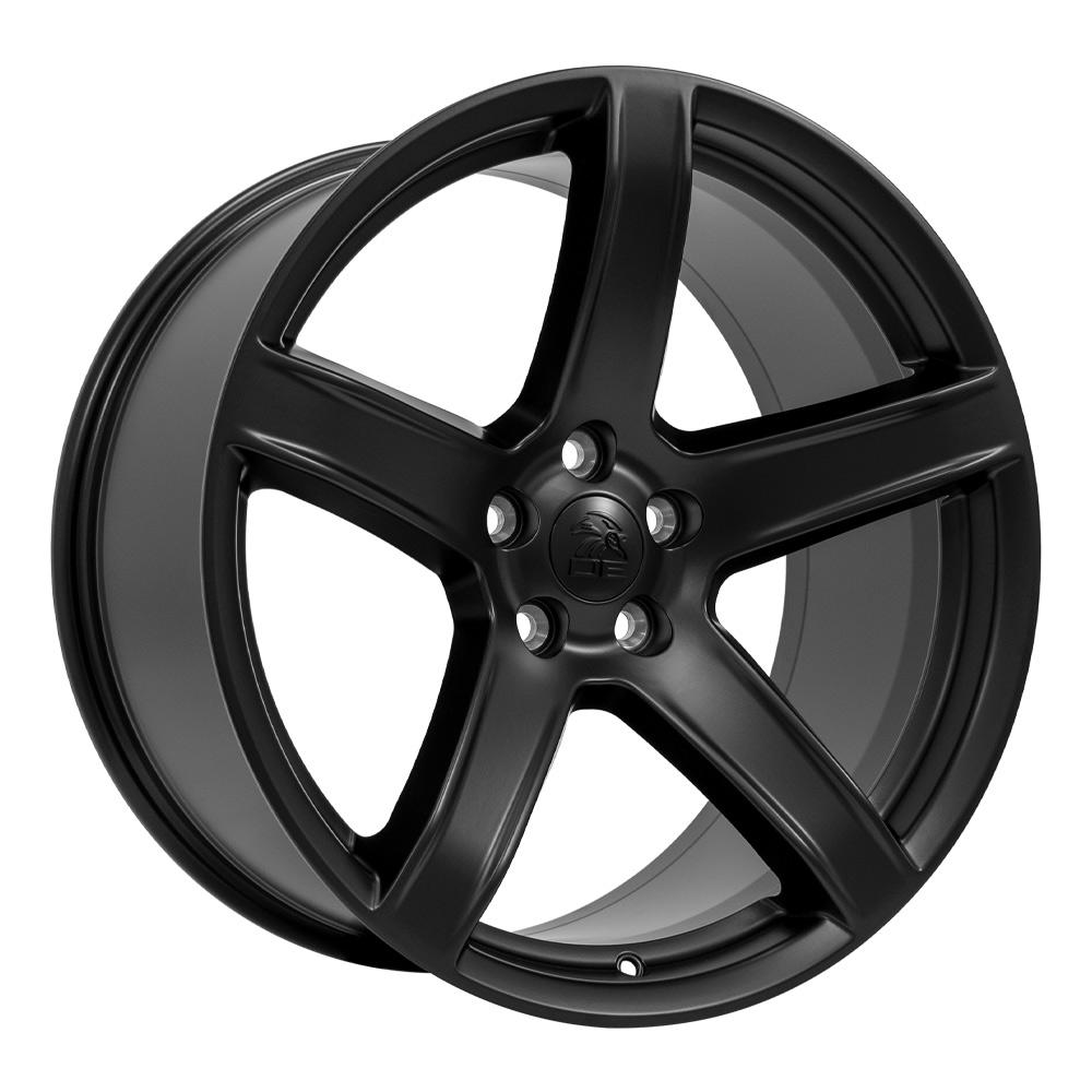 20" Replica DG22 fits Dodge Challenger 20x9.5 Satin Black