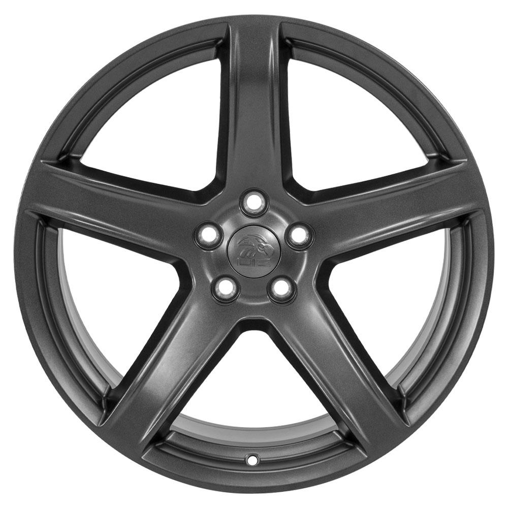 20" Replica DG22 fits Dodge Challenger 20x9.5 Satin Gunmetal