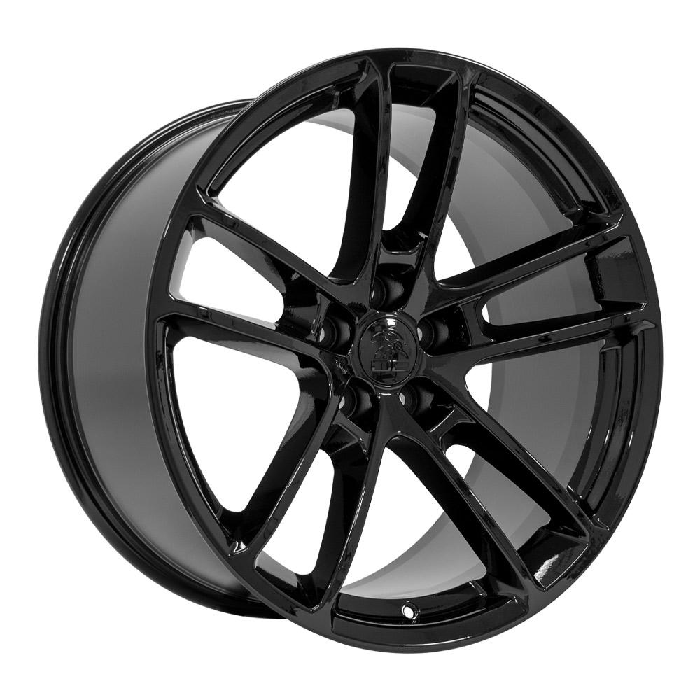 20" Replica DG23 fits Dodge Challenger 20x10 Gloss Black