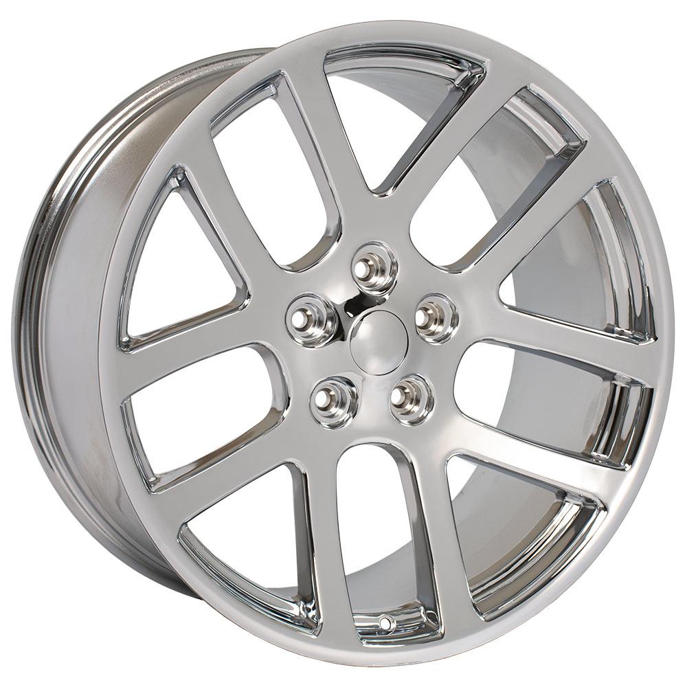 22" Replica DG51 fits Dodge RAM 22x10 Chrome