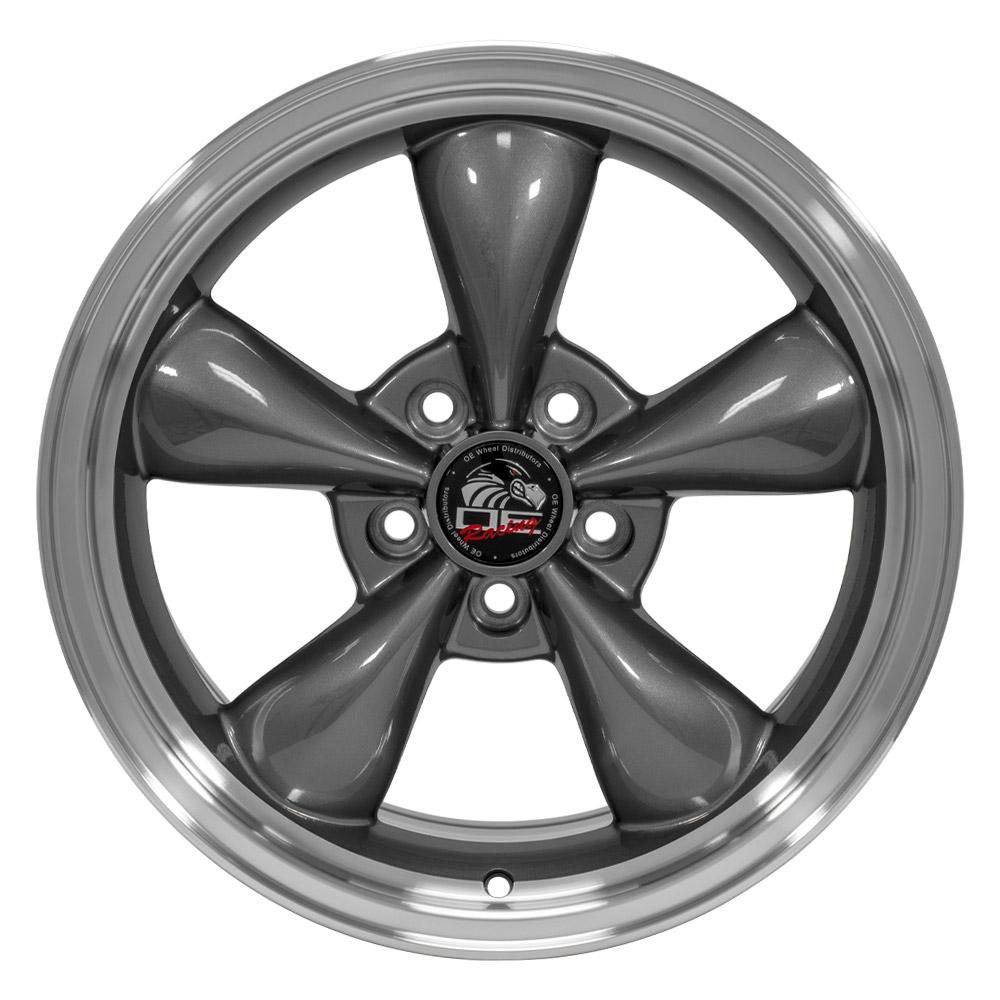 17" Replica FR01 fits Ford Mustang Bullitt 17x8 Gunmetal