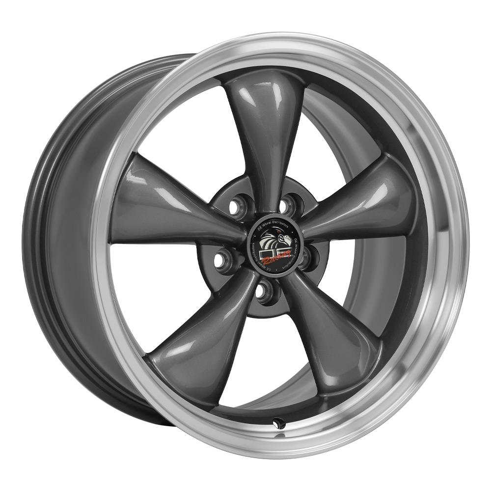 18" Replica FR01 fits Ford Mustang Bullitt 18x9 Gunmetal