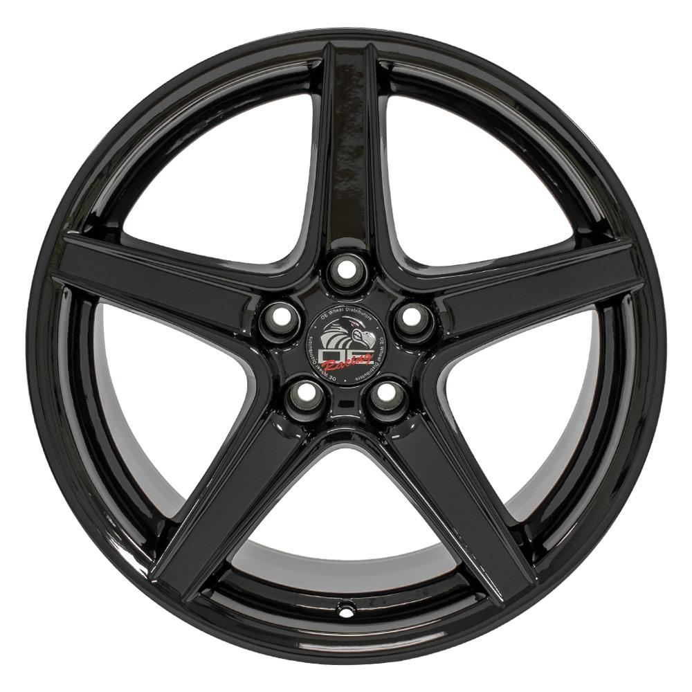 18" Replica FR06B fits Ford Mustang Saleen 18x10 Black