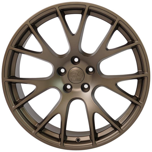 22" Replica DG69 fits Dodge RAM Hellcat 22x10 Bronze