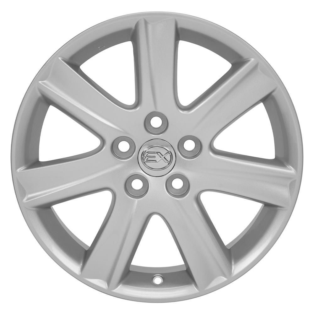 17" Replica LX12 fits Lexus ES 17x7 Silver