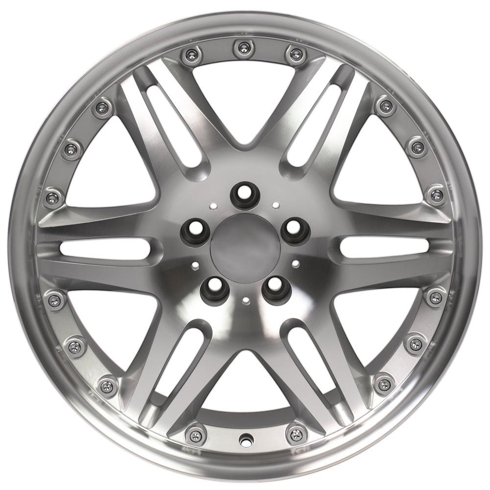 18" Replica MB09 fits Mercedes Benz C Class 18x8.5 Silver