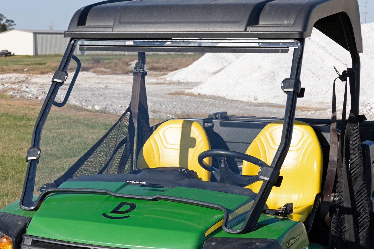 Full Windshield | Scratch Resistant | John Deere Gator XUV 825
