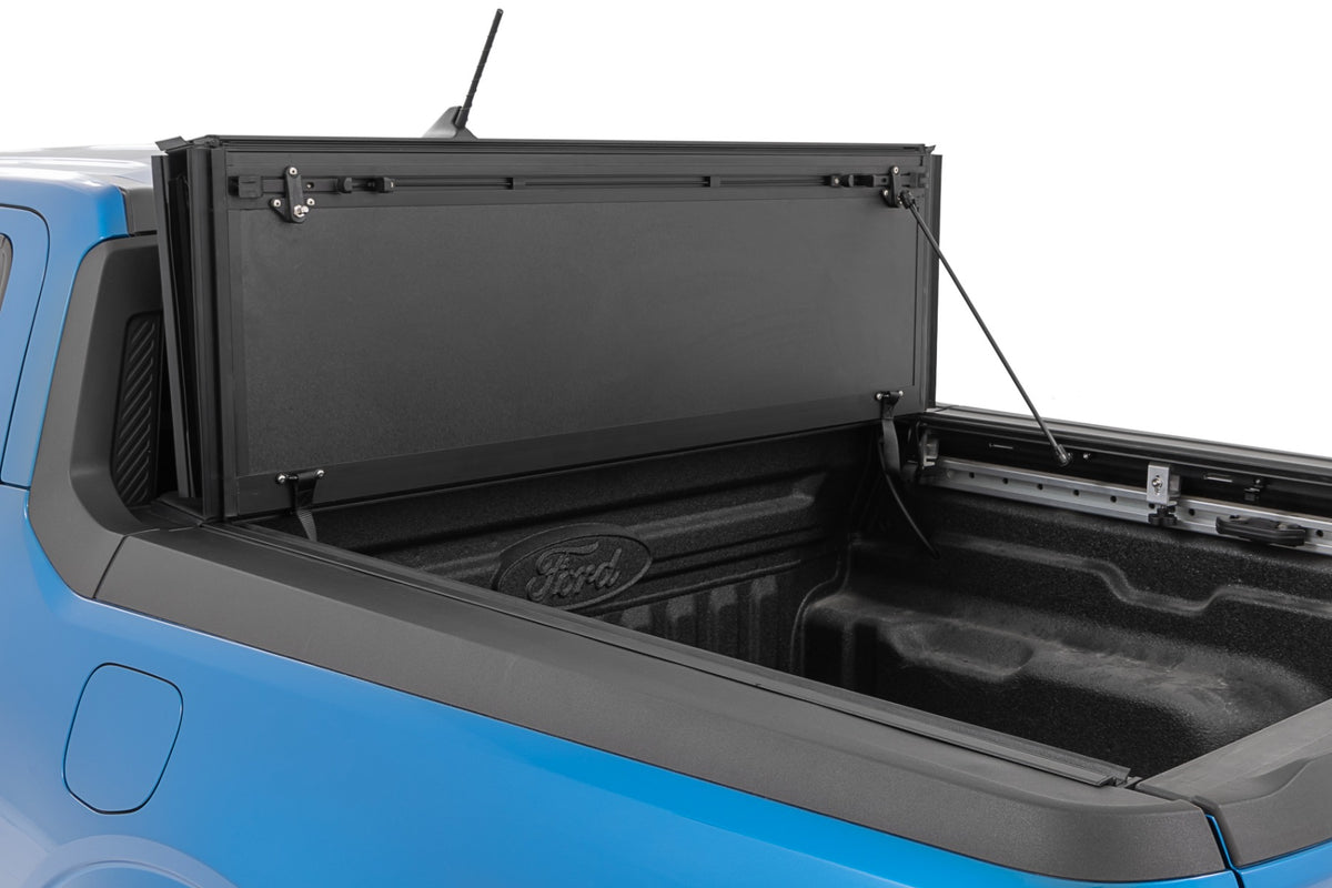 Hard Tri-Fold Flip Up Bed Cover | 4'6" Bed | Ford Maverick 2WD/4WD (22-26)