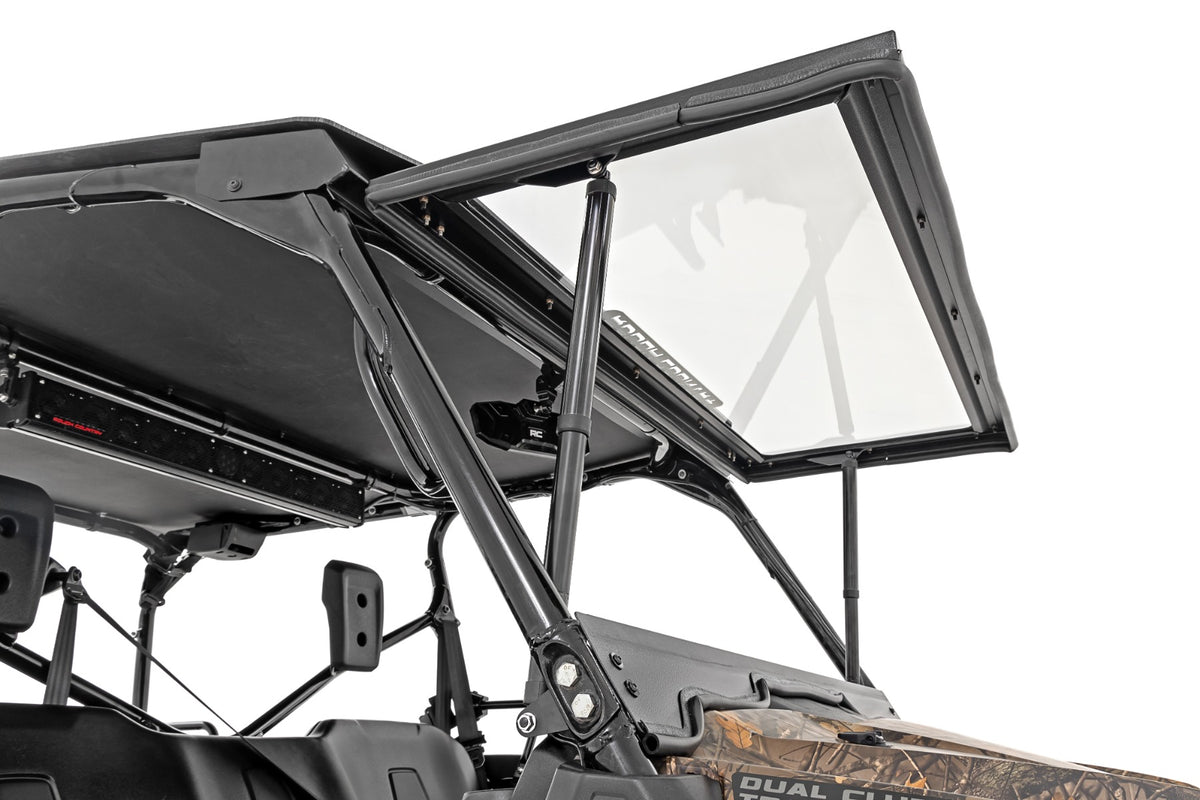 Electric Tilt Windshield | Glass | Honda Pioneer 1000