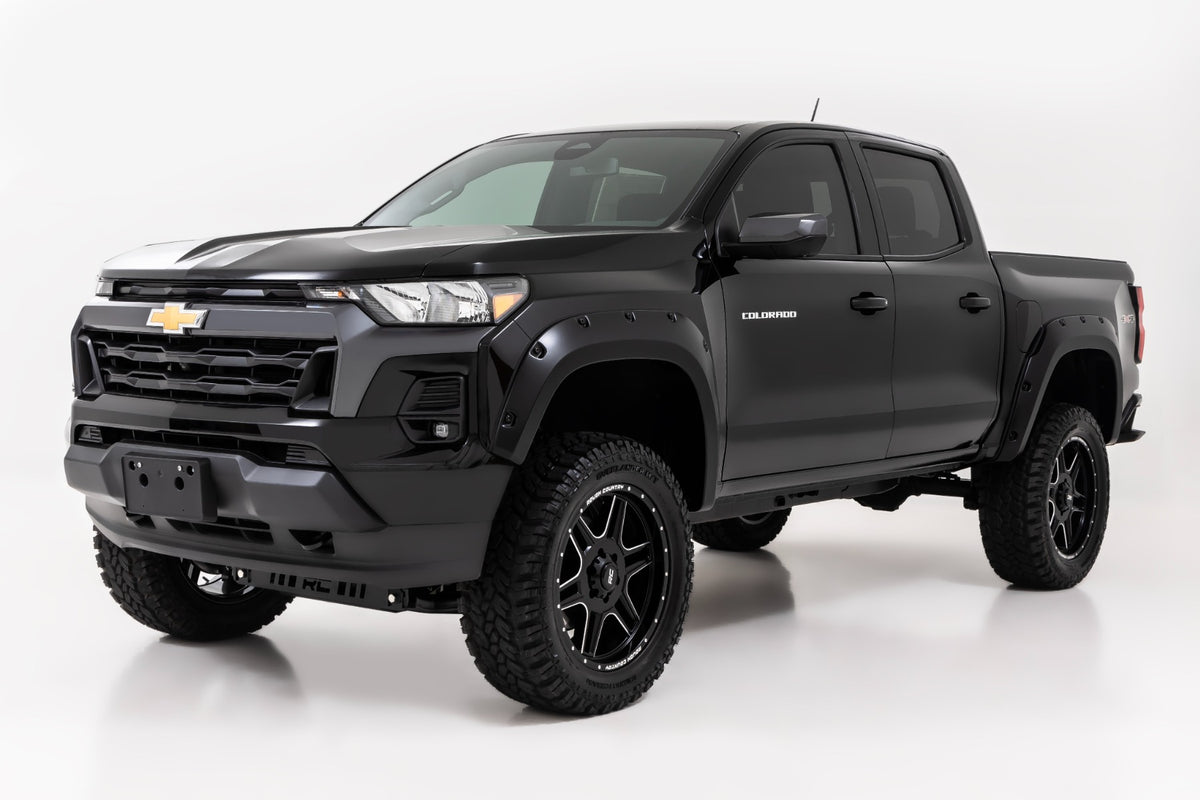 Pocket Fender Flares | GBA Gloss Black | Chevy Colorado 2WD/4WD (2023-2026)