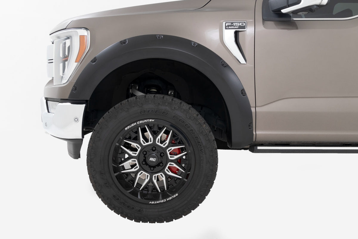 Pocket Fender Flares | YZ Oxford White | Ford F-150 2WD/4WD (2021-2026)