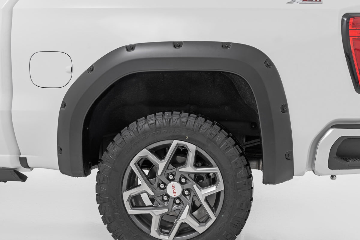 Pocket Fender Flares | GB8 Ebony Twilight | GMC Sierra 1500 2WD/4WD (19-26)