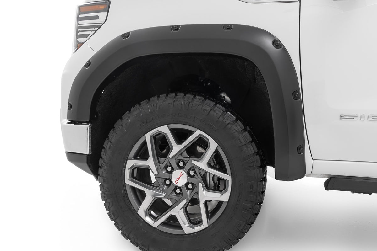 Pocket Fender Flares | GB8 Ebony Twilight | GMC Sierra 1500 2WD/4WD (19-26)