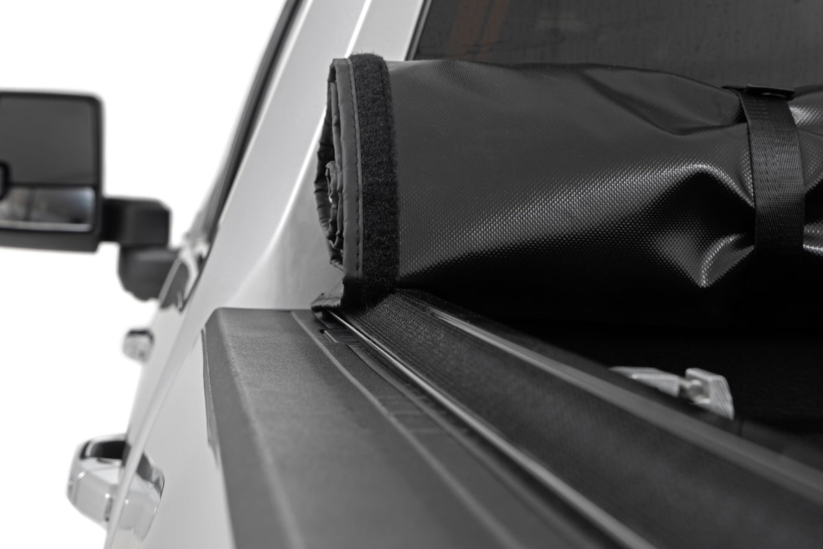 Soft Roll Up Bed Cover | 6'9" Bed | Chevy/GMC 2500HD/3500HD (20-26)