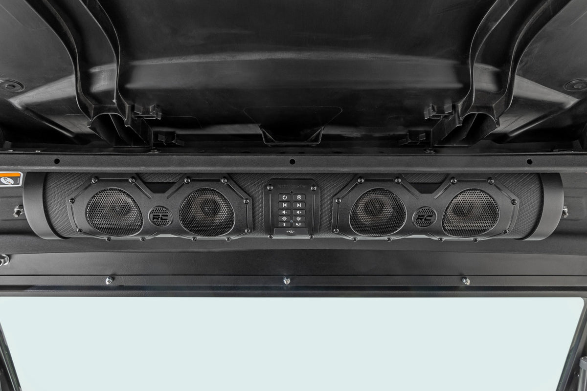 Bluetooth LED Soundbar | 8 Speaker | IP66 Waterproof | UTV/ATV