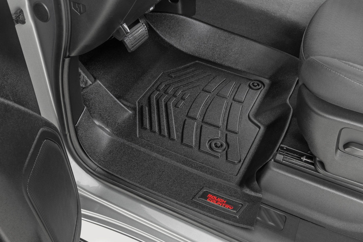 Sure-Fit Floor Mats | FR & RR | FR Bucket | Crew | Chevy/GMC 1500/2500HD/3500HD (19-26)