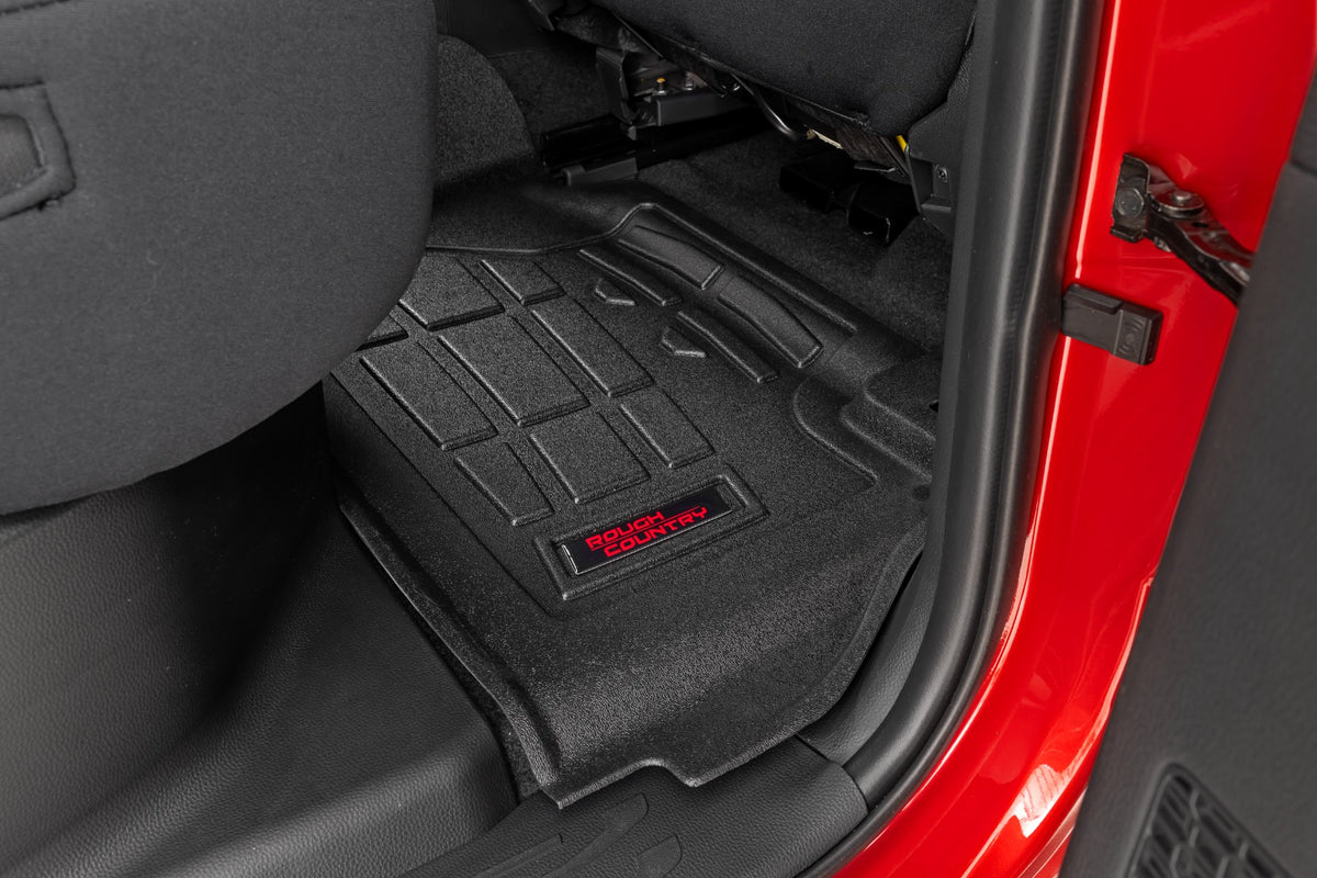 Sure-Fit Floor Mats | Front & Rear | TRD PRO | Double Cab | Toyota Tacoma (24-26)