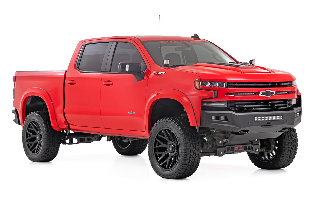 Sport Fender Flares | GB8 Mosaic Black | Chevy Silverado 1500 2WD/4WD (19-26)