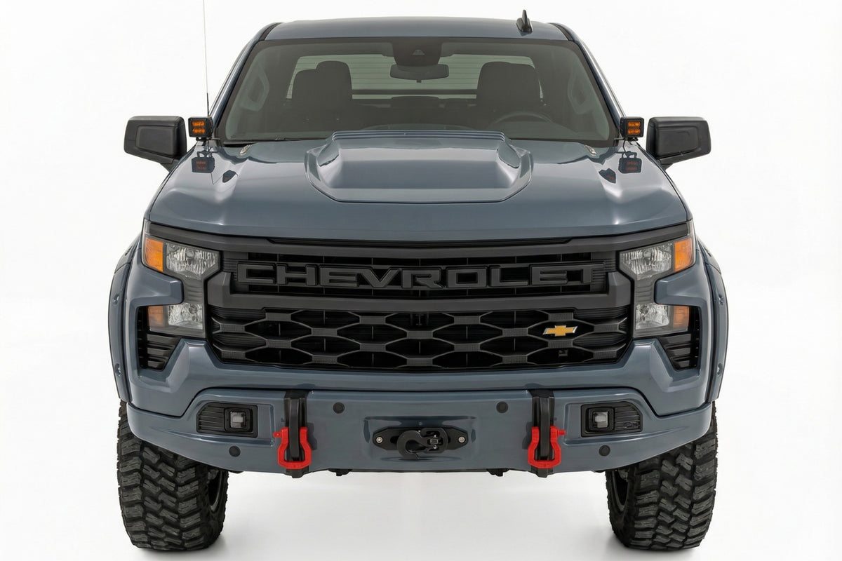 Front FXS Bumper | 12000S | GNO Slate Gray | Chevy Silverado 1500 (23-26)