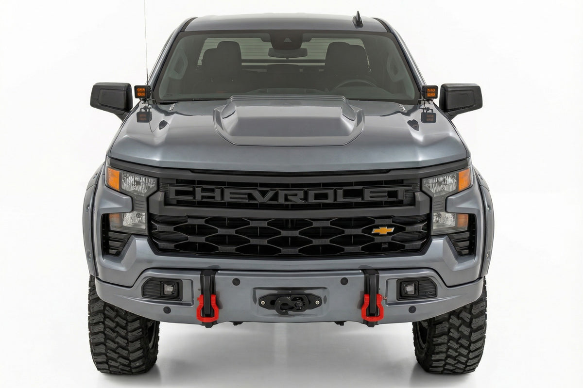 Front FXS Bumper | 12000S | GXD Sterling Grey Metallic | Chevy Silverado 1500 (23-26)