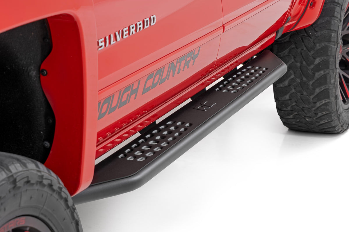 OV2 Running Boards | Side Step Bars | Crew Cab | Chevy/GMC 1500/2500HD/3500HD (07-19 & Classic)