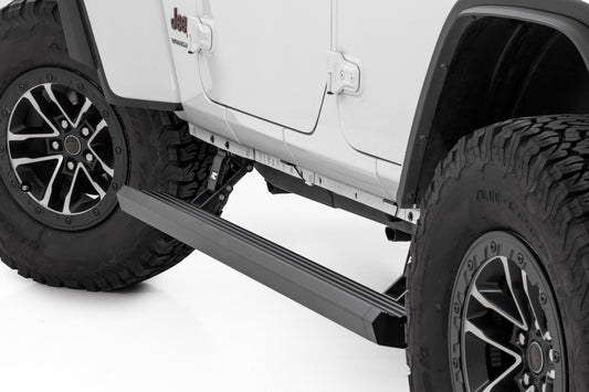 Power Running Boards | 4 Door | Jeep Wrangler JL (2018-2026)