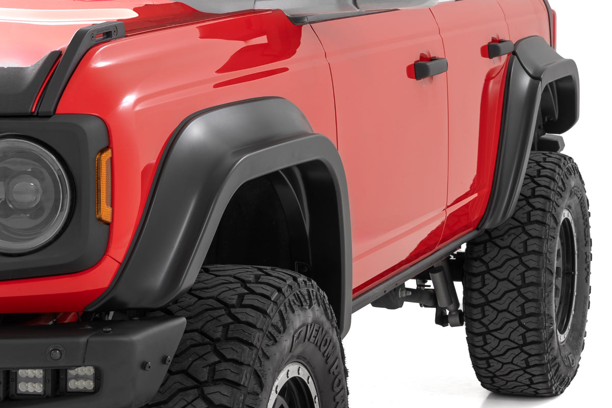 Fender Flares | JS Iconic Siver | Ford Bronco 4WD (2021-2026)