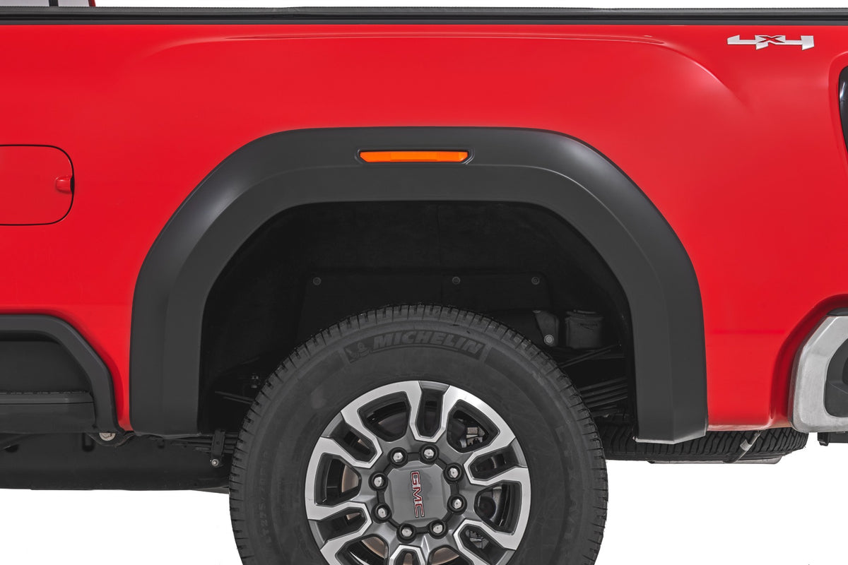 Sport Fender Flares | GBA Black | GMC Sierra 2500 HD/Sierra 3500 HD (20-26)